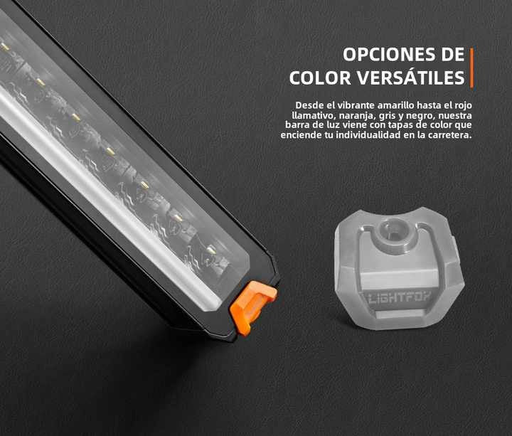 LIGHTFOX 12Inch Light Bar IP68 Combo with DRL 1lux @ 425m 9,650 Lumens