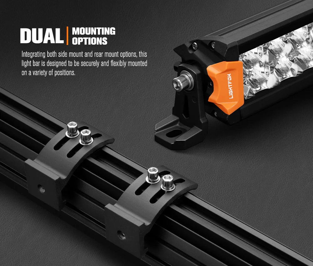 LIGHTFOX Rigel Series 20inch Osram LED Light Bar 1Lux @ 509m 15,096 Lumens