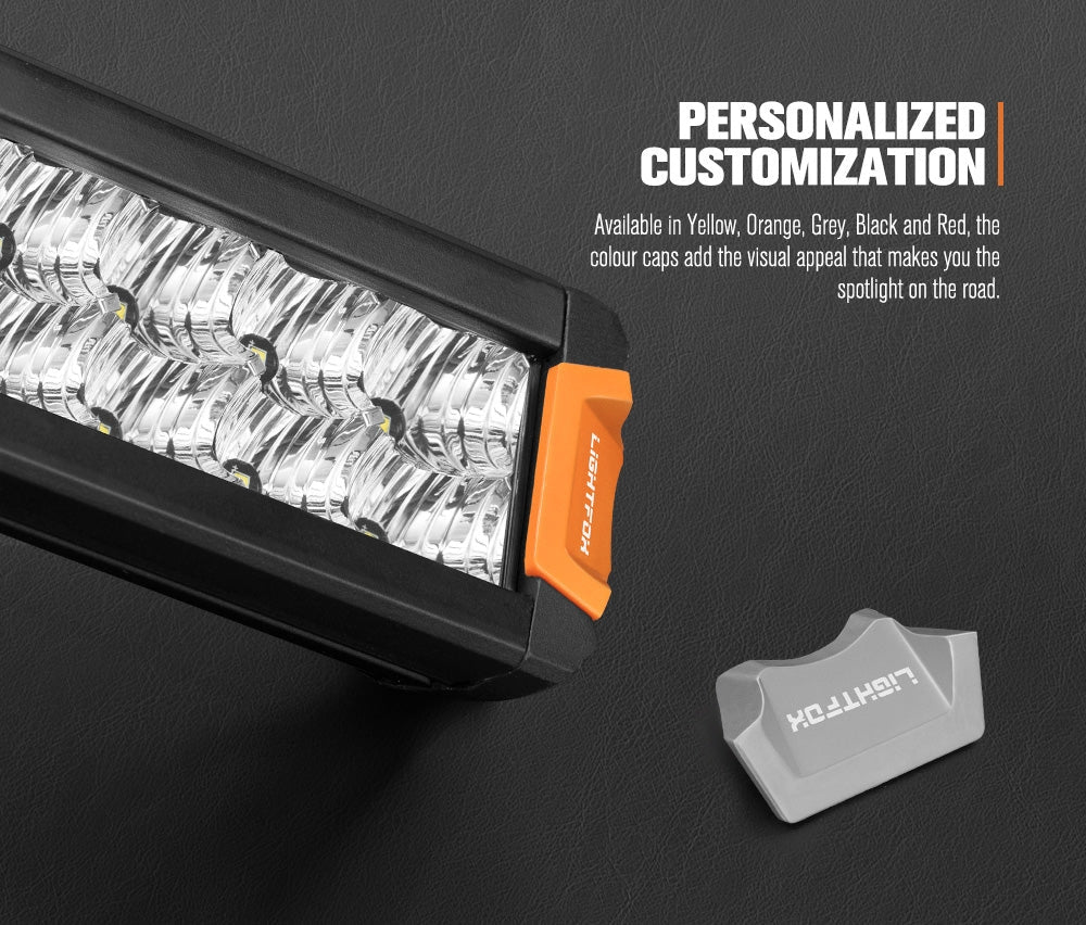 LIGHTFOX Rigel Series 20inch Osram LED Light Bar 1Lux @ 509m 15,096 Lumens