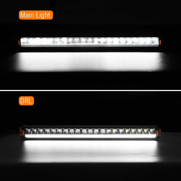LIGHTFOX 21 Inch Light Bar Combo with DRL IP68 1 Lux @ 575M 12,100 Lumens
