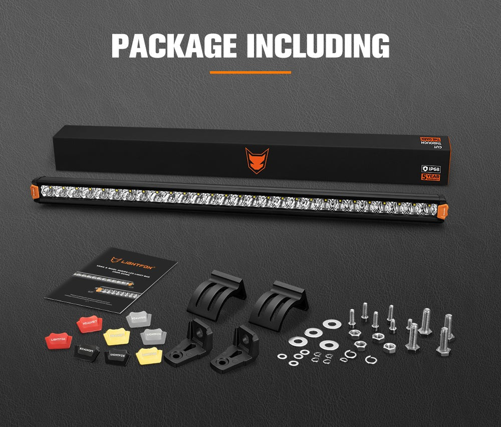 LIGHTFOX Vega Series 28inch Osram LED Light Bar 1Lux @ 494m 17,612 Lumens