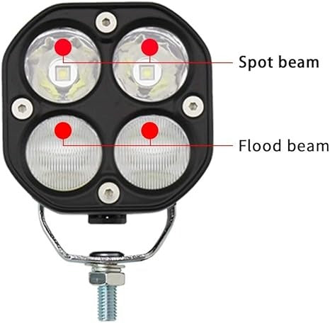 OVOVS 40W LED Work Light COMBO Beam (pack of 2)