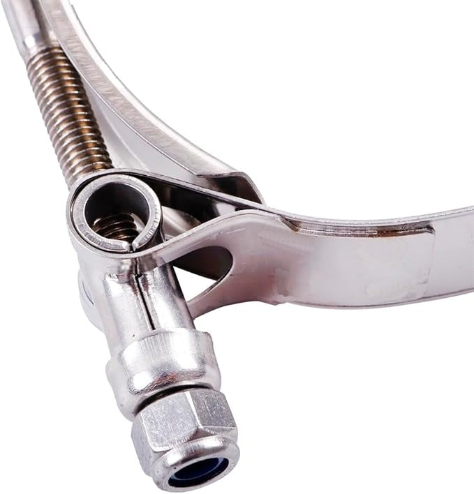 abrazaderas de manguera de acero inoxidable de 2 pulgadas, rango de abrazadera de 2.2 a 2.5 pulgadas (2.205-2.520 in) para abrazaderas de manguera de admisión turbo