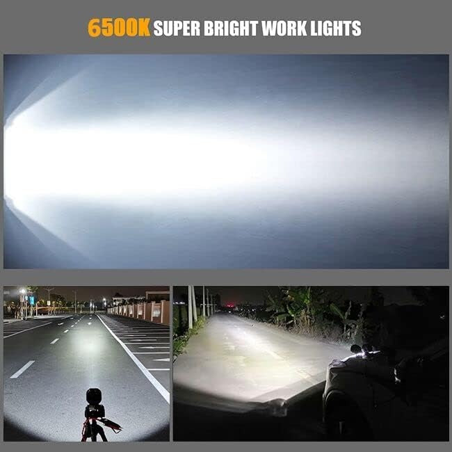OVOVS 40W LED Work Light Spot Beam (pack of 2)