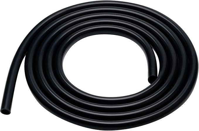 Tubo de silicona Manguera flexible negra de grado alimenticio, tubo de silicona pura suave (ver tamaños disponibles)