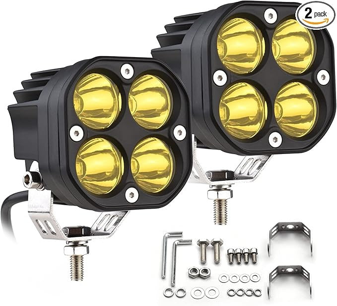 OVOVS 40W LED Work Light Spot Beam (pack of 2)