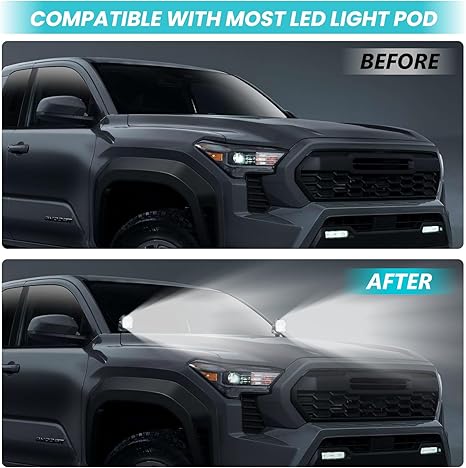 DITCH LIGHT BRACKET TOYOTA TACOMA 2024+(1 PAR)