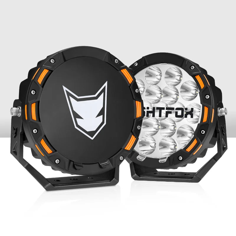 LIGHTFOX 7inch OSRAM LED Driving Spot Lights 1Lux@816m(Pair) 12,603Lum – TOUGH OFFROAD PARTS AND GEARS PANAMA