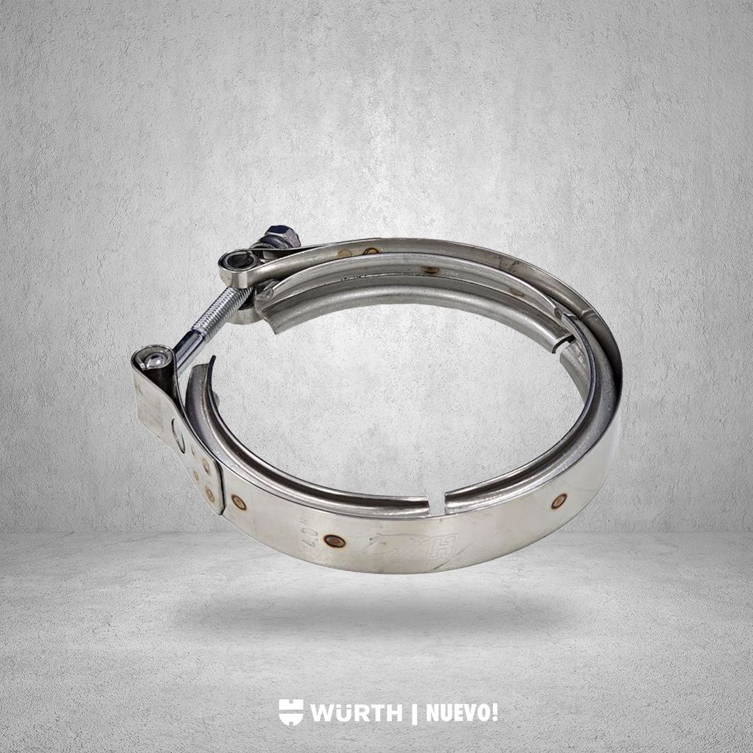 WURTH ABRAZADERA V-BAND INOX 304 (VER OPCIONES DE TAMAÑO)