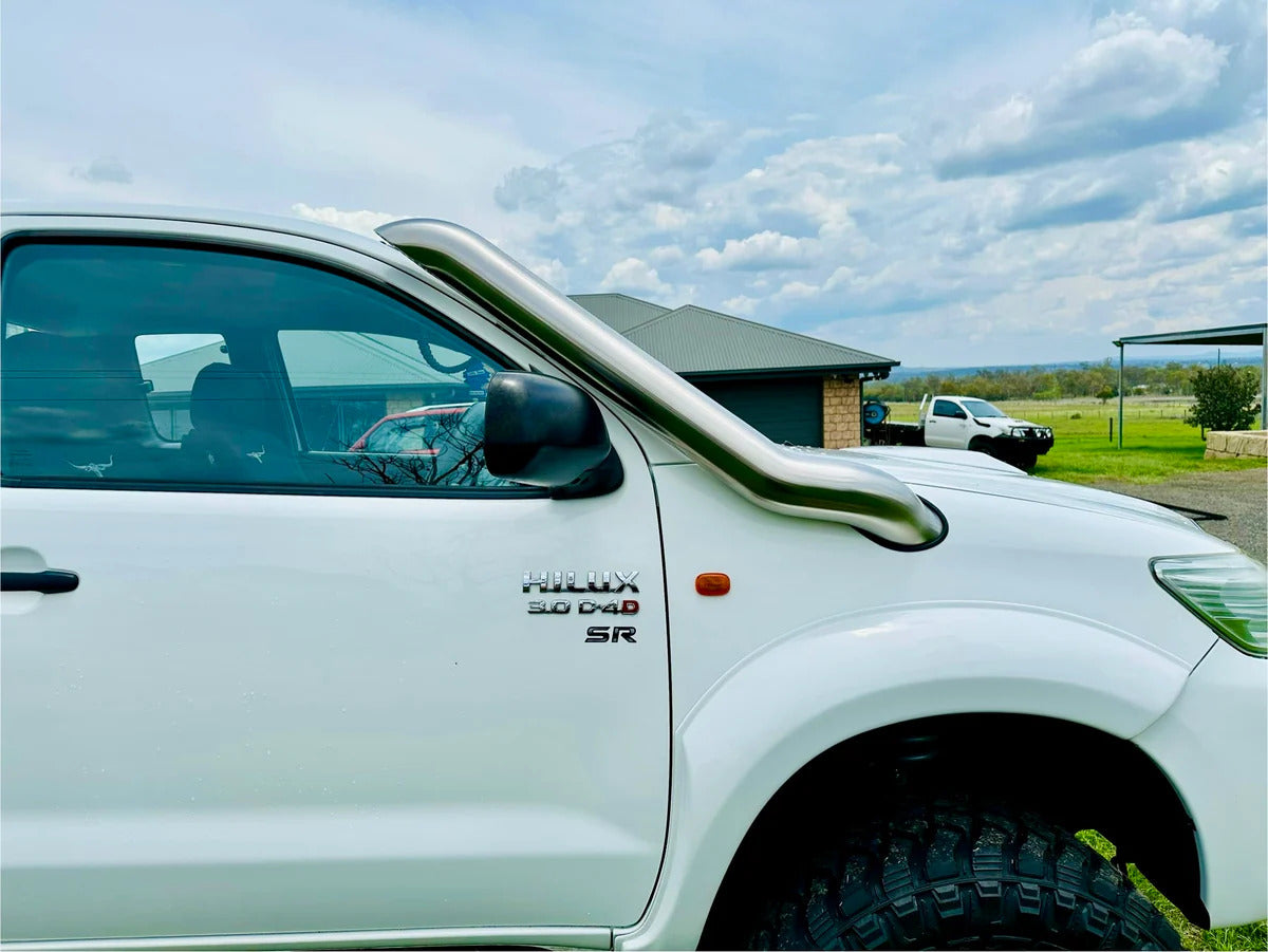 SNORKEL 4" ACERO INOXIDABLE TOYOTA HILUX VIGO 2005-2014 3.0L