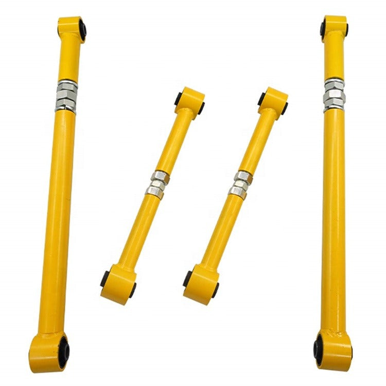 KIT BRAZOS DE CONTROL INFERIOR/SUPERIOR 4 LINK REFORZADOS Y AJUSTABLES PARA NISSAN PATROL Y61