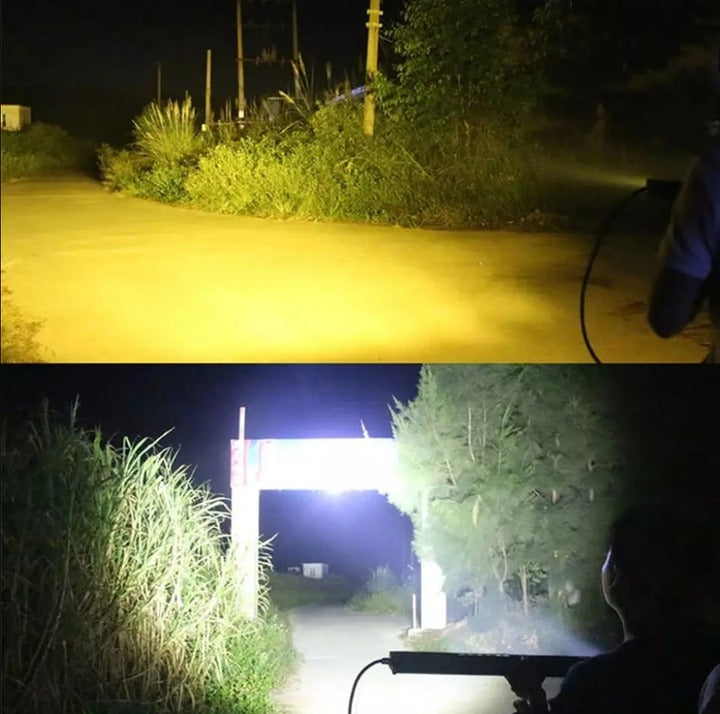Super Bright Off-Road LED Light Bar DUAL COLOR FLOOD+SPOT