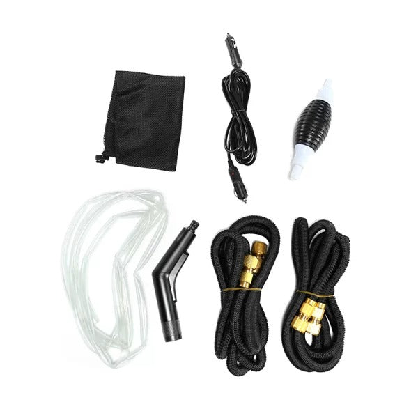 CAR ROOF TOP WATER TANK/TANQUE DE AGUA CON ACCESORIOS 25 LITROS