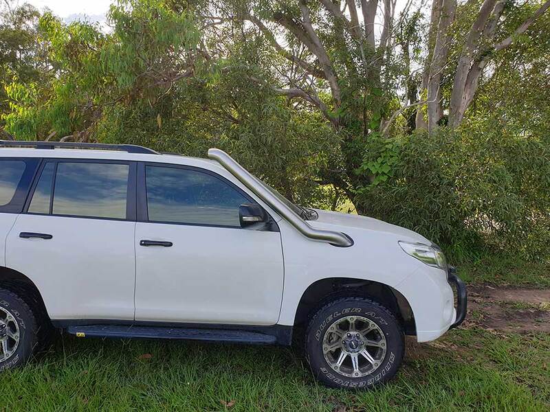 SNORKEL 4" ACERO INOXIDABLE KIT TOYOTA LANDCRUISER SERIE 200