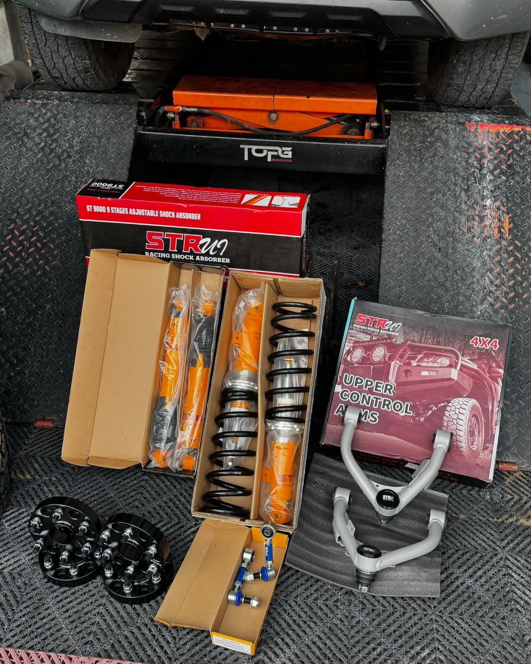 STR 4X4 TWIN TUBE FOAM CELL SHOCK 2-3" KIT PARA MITSUBISHI L200