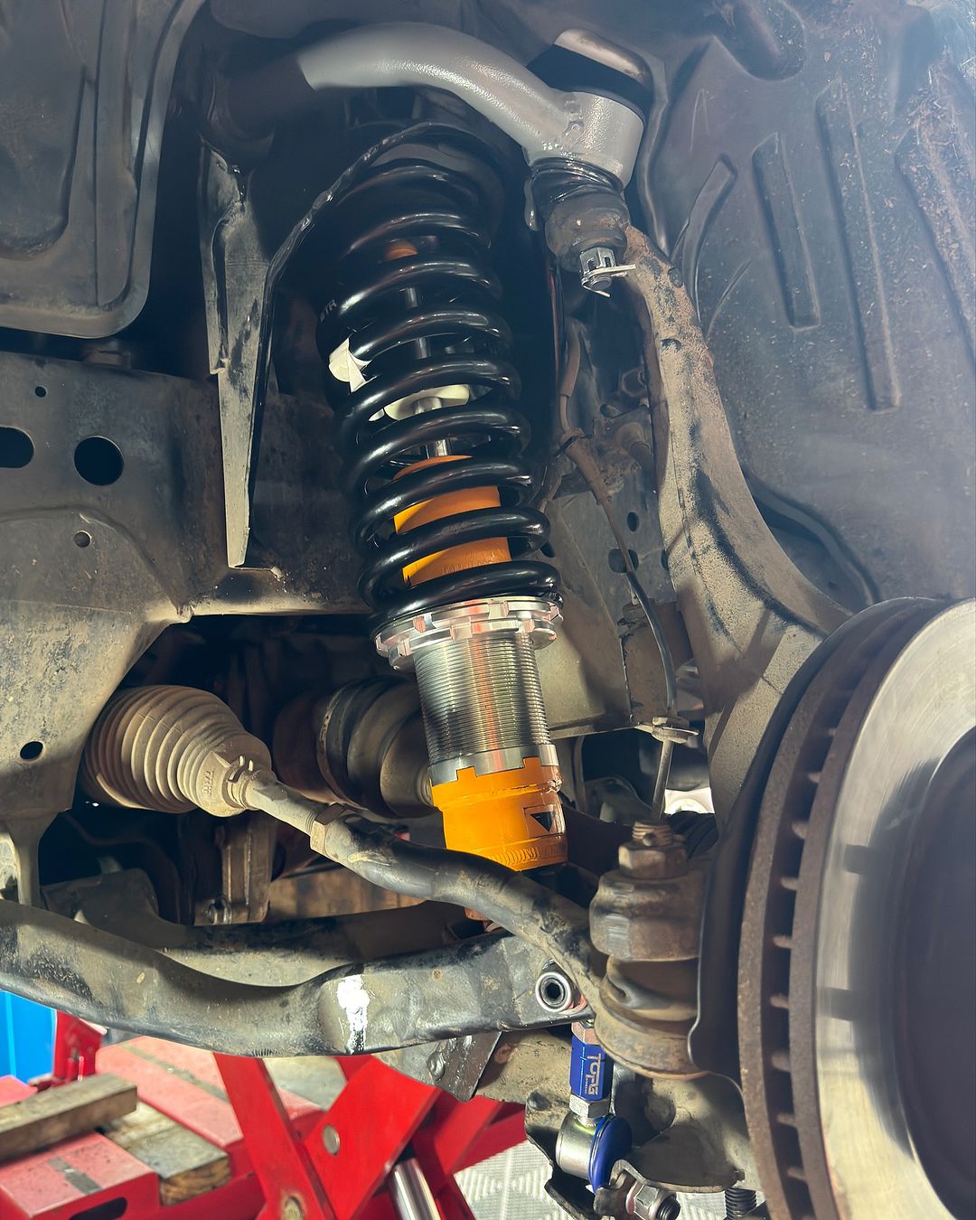 NISSAN NP300/FRONTIER LINK PARA BARRA ESTABILIZADORA REFORZADA Y AJUSTABLE NISSAN NP300/FRONTIER