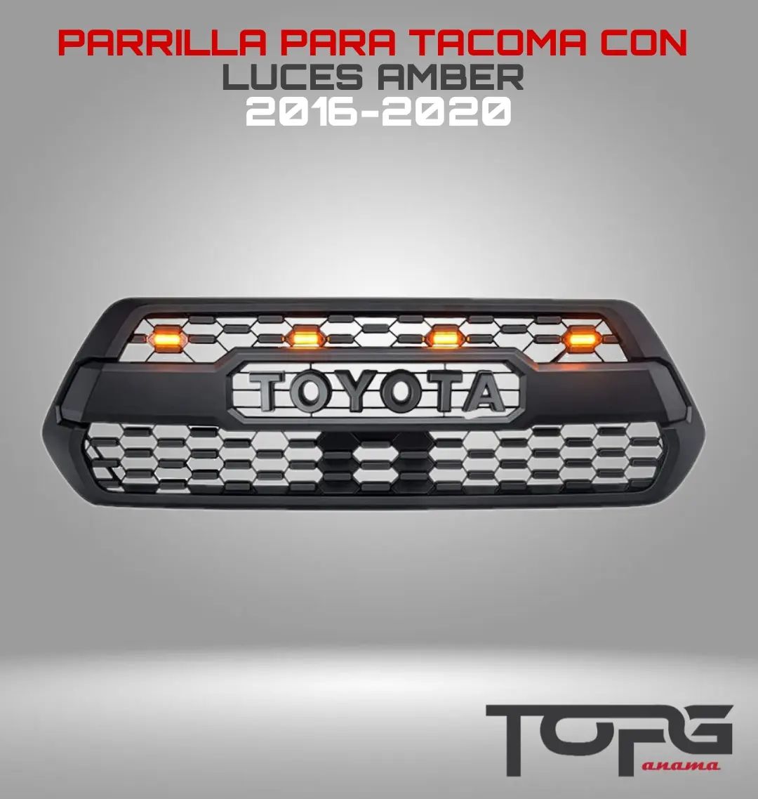 TOYOTA TACOMA 2016-2023 PARILLA CON LUCES