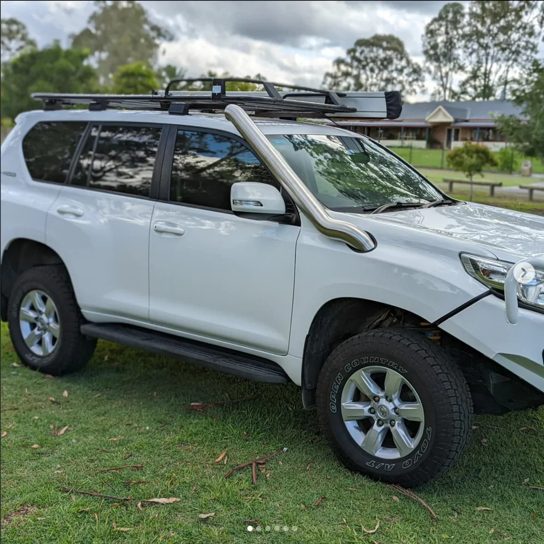 SNORKEL 4" ACERO INOXIDABLE KIT TOYOTA LANDCRUISER PRADO 150