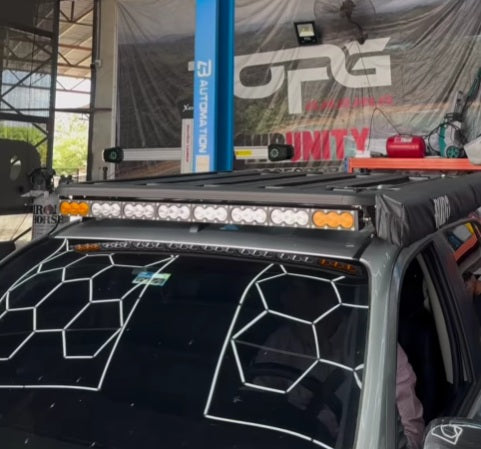 ROOF RACK/PARRILLA DE TECHO ALUMINIO UNIVERSAL VEHICULOS TIPO PICK-UP