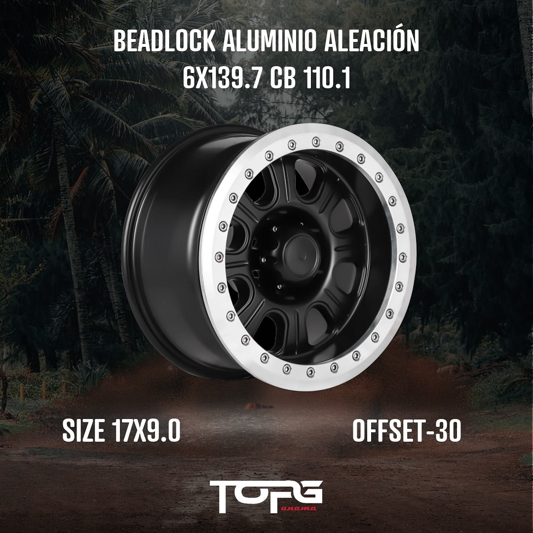 RINES BEADLOCK ALEACION DE ALUMINIO (JUEGO DE 4 UNIDADES)