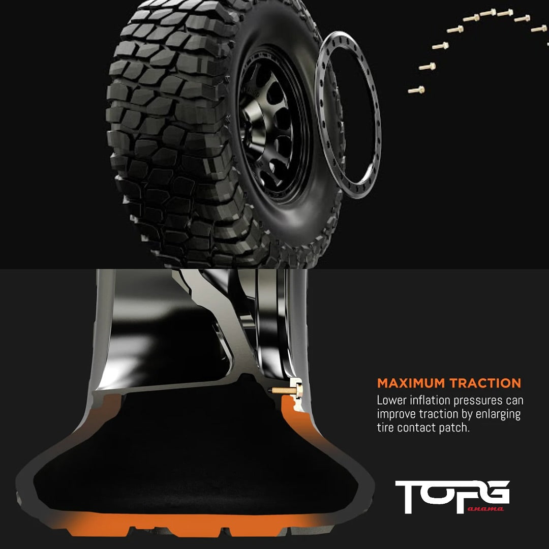 RINES BEADLOCK 6X139.7 17X9 ET-30 CB110.5 VER OPCIONES (JUEGO DE 4 UNIDADES)