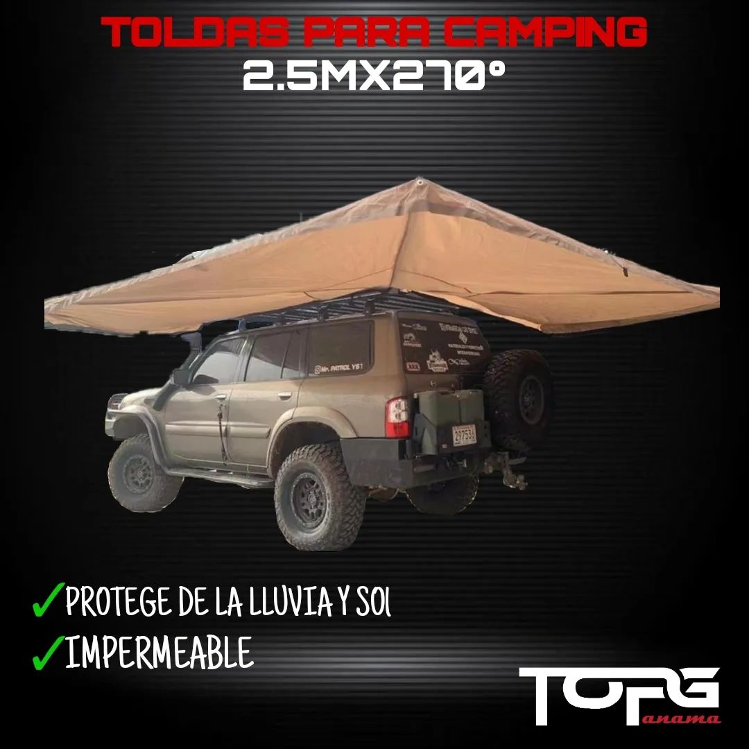 TOLDA PARA CAMPING 2.5MX270°