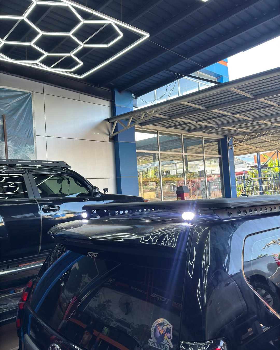 ROOF RACK/PARILLA DE TECHO ALUMINIO PARA TOYOTA LAND CRUISER PRADO 150