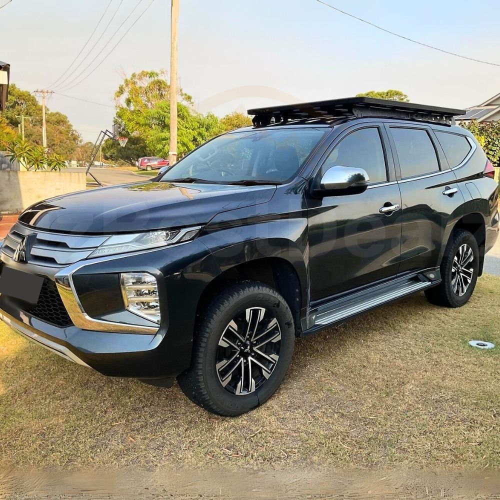 ROOF RACK/PARILLA DE TECHO ALUMINIO PARA MITSUBISHI MONTERO SPORT/NATIVA