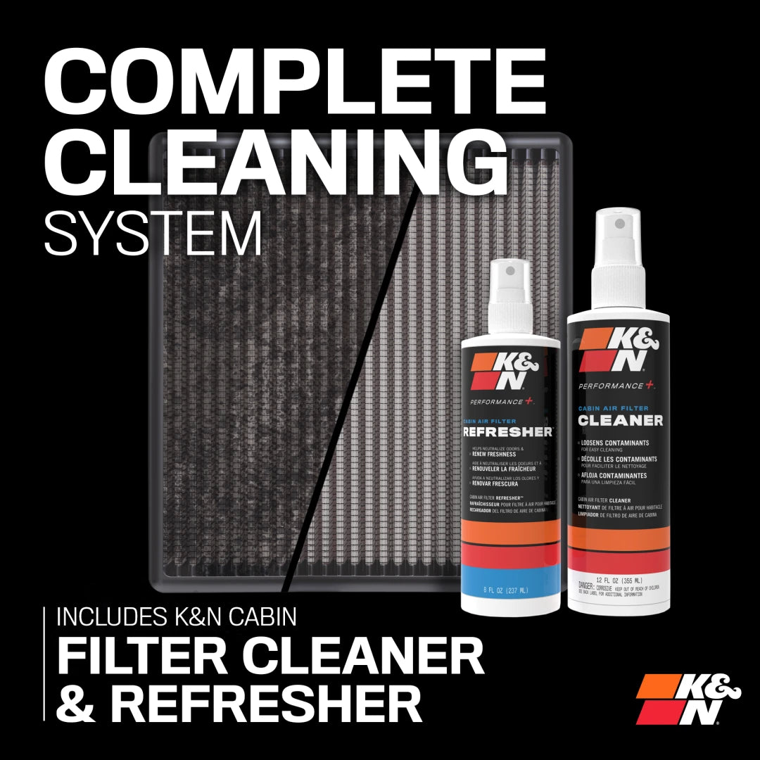 K&N KIT DE LIMPIEZA DE AEROSOL FILTRO DE CABINA
