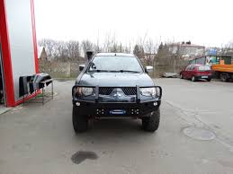 MITSUBISHI L200 2010-2018 FRONT STEEL FULL BUMPER