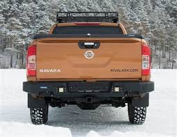 NISSAN NP300 2016-2020 DEFENSA TRASERO METAL