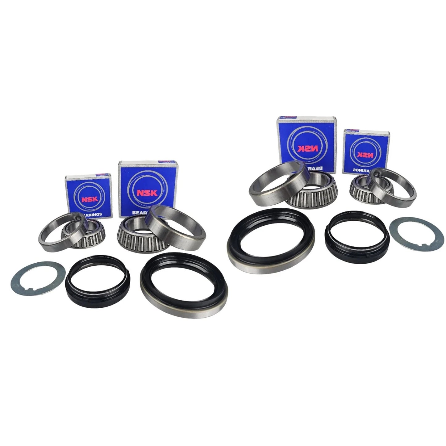 2 kits de rodamientos de rueda delantera japoneses Front Wheel Bearing Kits for Nissan Patrol GQ Y60, GU Y61