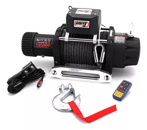WINCH ELECTRICO 12,000LBS SOGA SINTETICA UNITY4WD