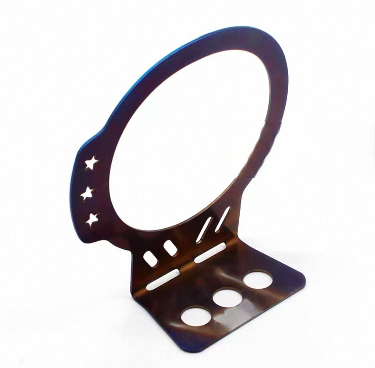 PORTA RELOJES 60MM METALICOS COLOR TITANIO