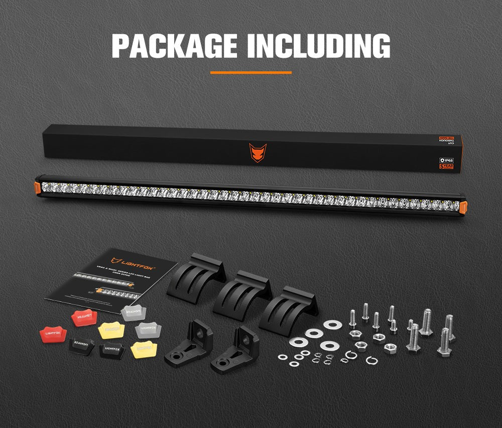 LIGHTFOX Vega Series 40inch Osram LED Light Bar 1Lux @ 611m 25,160 Lumens