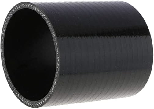Acoplador de silicona recto pared reforzada de 4 capas, 0.2" (5 mm) (ver tamaños)