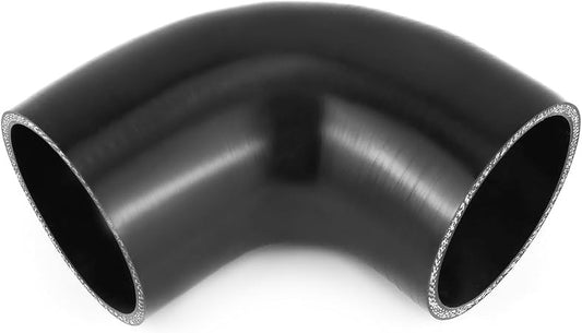 Manguera de silicona codo de 90 grados reforzada de 4 capas(ver tamaños)