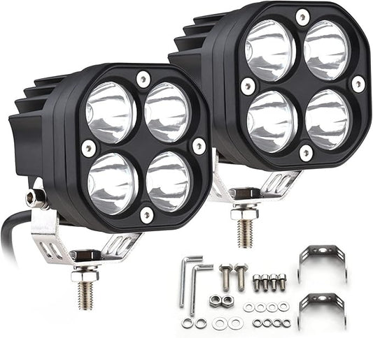 OVOVS 40W LED Work Light Spot Beam (pack of 2)