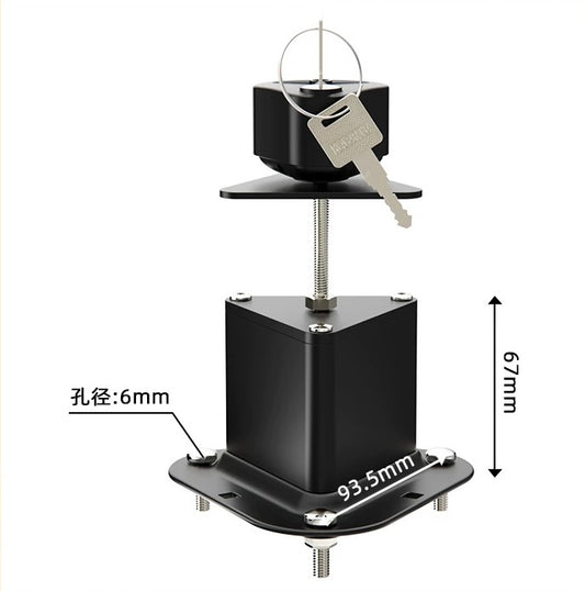 ALL-TOP Soporte para Tanque de Combustible de Acero inoxidable/ Bracket for jerry can stainless steel (ver modelos disponibles)