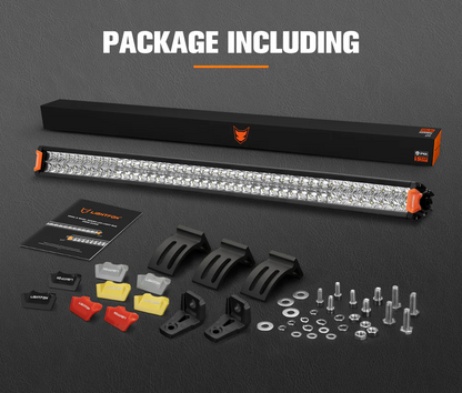 LIGHTFOX Rigel Series 40inch Osram LED Light Bar 1Lux @ 694m 30,192 Lumens