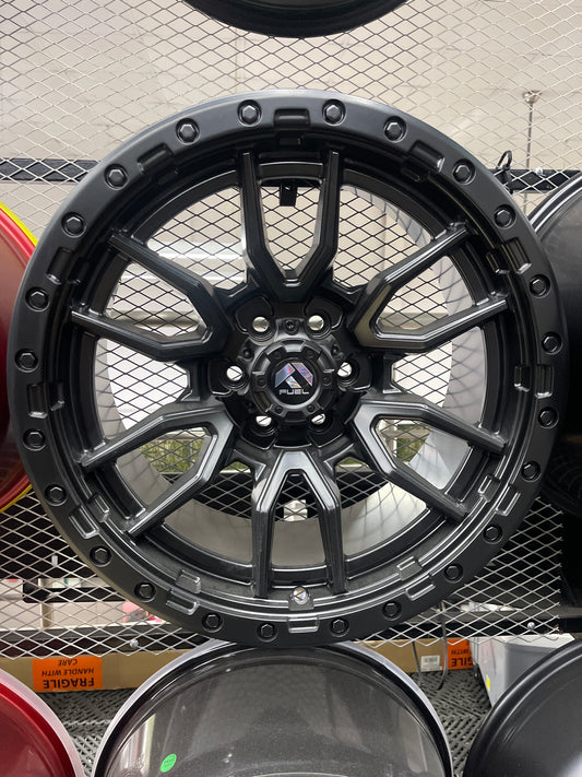 RINES 17" OFFROAD 6X114.3 (PARA NP300) NEGRO (JUEGO DE 4 UNIDADES)