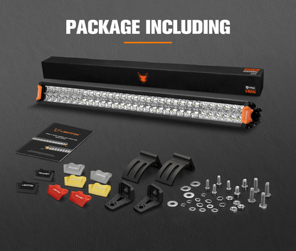 LIGHTFOX Rigel Series 30inch Osram LED Light Bar 1Lux @ 612m 22,644 Lumens