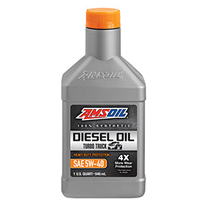 AMSOIL SAE 5W40 DIESEL HEAVY-DUTY 4X QT 100% SYNTHETIC