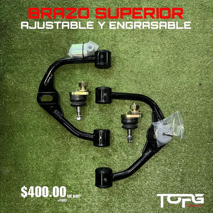 UCA BRAZOS SUPERIORES AJUSTABLE Y ENGRASABLE VARIOS MODELOS DISPONIBLES