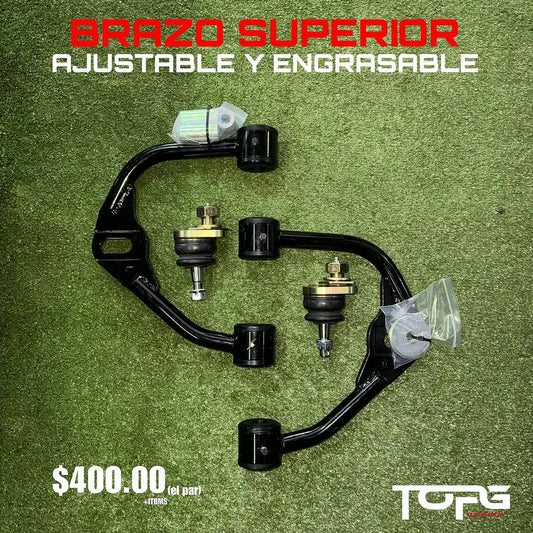 UCA BRAZOS SUPERIORES AJUSTABLE Y ENGRASABLE VARIOS MODELOS DISPONIBLES