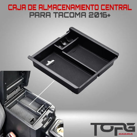 TOYOTA TACOMA 2016-2023 CAJA DE ALMACENAMIENTO DE CONSOLA CENTRAL
