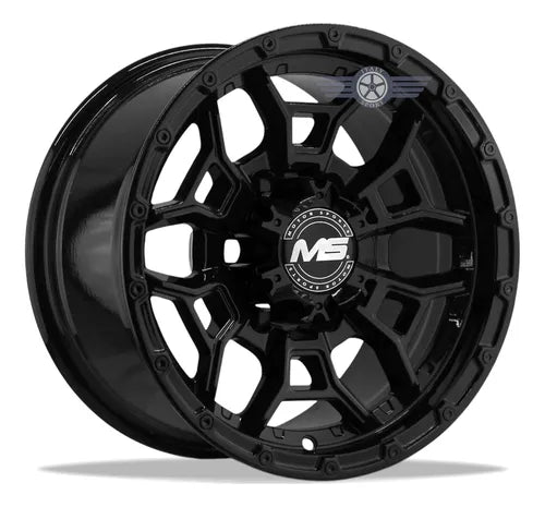 RINES 17" 6X139.7 NEGRO HILUX,D-MAX,L200,RANGER,ENTRE OTROS (JUEGO DE 4 UNIDADES)
