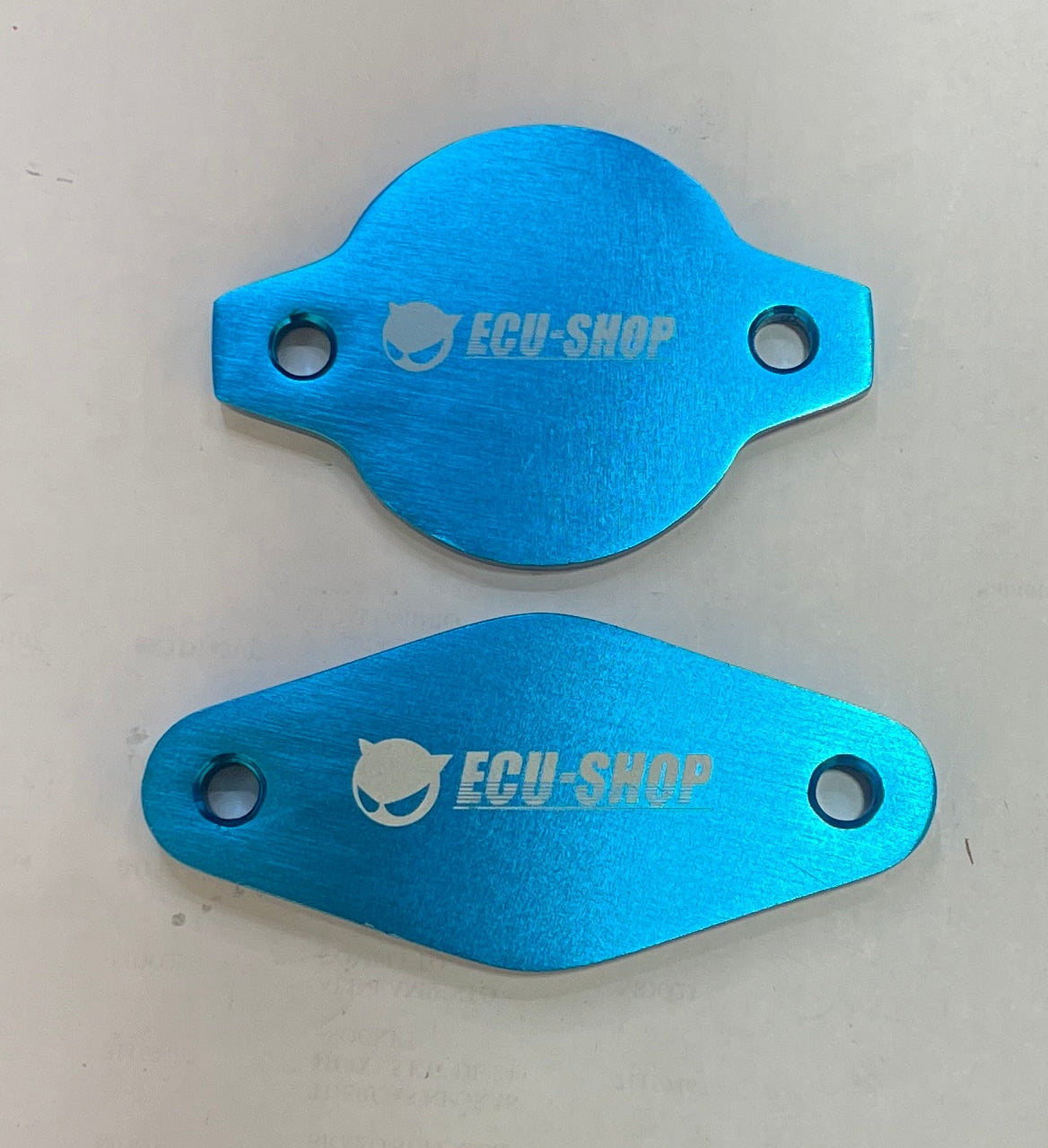 ALUMINUM EGR DELETE PLATE/ PLACA DE BLOQUEO PARA EGR ALUMINIO (VER VARIOS MODELOS)