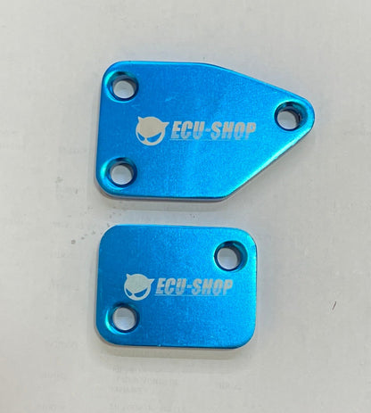 ALUMINUM EGR DELETE PLATE/ PLACA DE BLOQUEO PARA EGR ALUMINIO (VER VARIOS MODELOS)