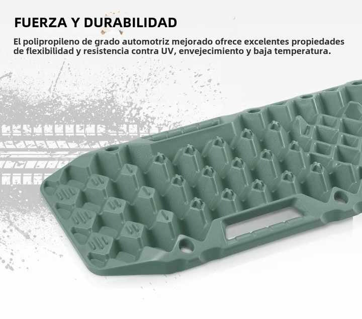 BUNKER INDUST SAND SNOW MUD TRAX 4WD 10T RECOVERY TRACKS GREEN (1PAR)